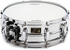 Tama Stewart Copeland Signature Snare - 5 x14 inch - 1.5mm Brass