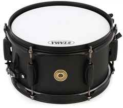 Tama Steel Snare Drum - 5.5 x 10 inch - Black/Black