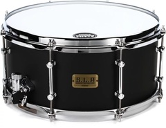 Tama S.L.P. Dynamic Kapur Snare Drum - 6.5 x 14 inch - Flat Black