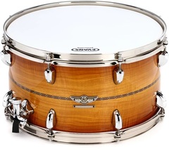 Tama Star Reserve Bubinga/Maple Snare Drum - 8 x 15 inch - Caramel Olive Ash Burst