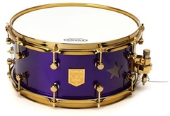 Trick Drums Aluminum Snare Drum - 6.5 x 14 inch - Candy Apple Purple