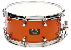 Trick Drums Aluminum Snare Drum - 6.5 x 14 inch - Illusion Orange