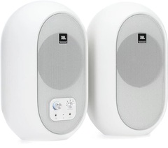 JBL One Series 104-BT 4.5 inch Compact Powered Monitors with Bluetooth - White
