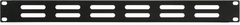 Gator GRW-PNLVNT1 Vented Flanged Rack Panel - 1U