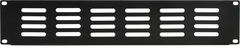 Gator GRW-PNLVNT2 Vented Flanged Rack Panel - 2U