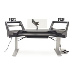 Argosy HALO.KE2 Ultimate Sit-Stand Desk Original Hautelink Pattern Finish