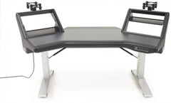 Argosy HALO.E2 Plus Sit-Stand Desk - Original Hautelink Pattern Finish