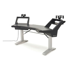 Argosy HALO.E2 Plus Sit-Stand Desk - Fingerprint Resistant Black Finish