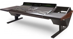 Argosy Eclipse for SSL Origin Console Desk with Right Rack - Mahogany Trim