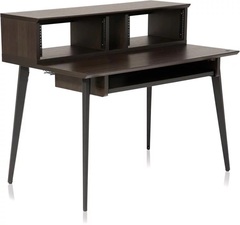 Gator Frameworks GFW-ELITEDESK-BRN Elite Series Main Desk - Dark Walnut