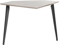 Gator Frameworks GFW-ELITEDESKCRNR-GRY Elite Series Corner Section - Driftwood Grey