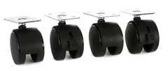 Middle Atlantic Products RKW Caster Kit - 4 Pack
