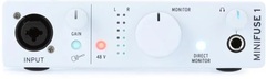 Arturia MiniFuse 1 USB-C Audio Interface - White
