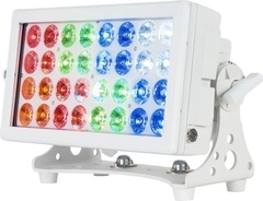 ADJ 32 HEX Panel IP Pearl RGBAW+UV IP65-Rated LED Wash Panel - White Chassis