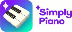 Simply Piano Interactive Instructional Piano App - 1-year Subscription
