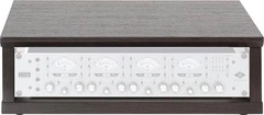 Gator Frameworks Elite Series 2U Desktop Studio Rack - Dark Walnut Brown