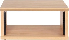 Gator Frameworks Elite Series 4U Desktop Studio Rack - Natural Maple Matte