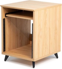 Gator Frameworks GFW-ELITEDESKRK-MPL Elite Series Desk 10U Rack - Natural Maple