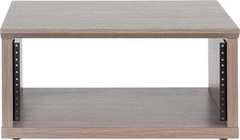 Gator Frameworks Elite Series 4U Desktop Studio Rack - Driftwood Grey