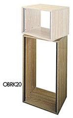 Middle Atlantic Products OBRK20 20U Studio Rack - Oak Finish