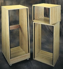 Middle Atlantic Products OBRK8 8U Studio Rack - Oak Finish