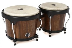 Latin Percussion Aspire Jamjuree Wood Bongos - Natural