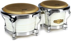 Pearl Havana Series Bongos - 7 and 9 inch - Silver White Swirl