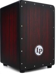 Latin Percussion LP Aspire Accents Cajon - Darkwood Streak Finish