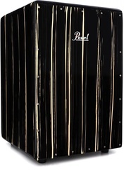 Pearl Boom Box Cajon - Artisan Zebra Wood