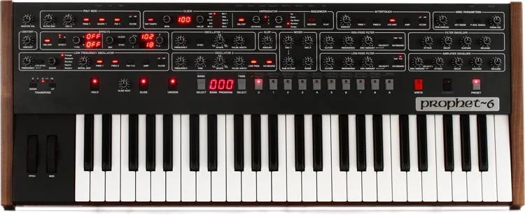 Sequential Prophet-6 - 6-voice Analog Synthesizer