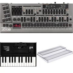 Roland JD-08 Boutique Series JD-800 Sound Module with Keyboard and Decksaver Bundle