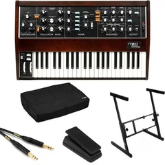 Moog Minimoog Model D Analog Synthesizer Studio Bundle - Appalachian Cherry