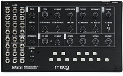 Moog Mavis Semi-modular Analog Synthesizer Kit and Eurorack Module - 44HP