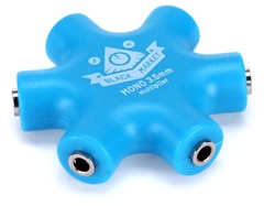 Black Market Monomult 1x5 Splitter Hub - Blue