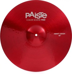 Paiste 18 inch Color Sound 900 Red Heavy Crash Cymbal