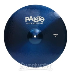 Paiste 16 inch Color Sound 900 Blue Crash Cymbal