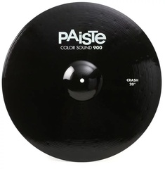 Paiste 20 inch Color Sound 900 Black Crash Cymbal