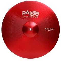 Paiste 17 inch Color Sound 900 Red Heavy Crash Cymbal