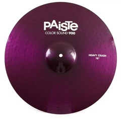 Paiste 18 inch Color Sound 900 Purple Heavy Crash Cymbal
