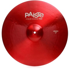 Paiste 17 inch Color Sound 900 Red Crash Cymbal