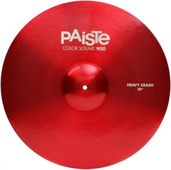 Paiste 19 inch Color Sound 900 Red Heavy Crash Cymbal