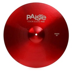 Paiste 18 inch Color Sound 900 Red Crash Cymbal
