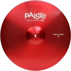 Paiste 20 inch Color Sound 900 Red Heavy Crash Cymbal