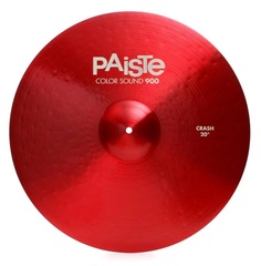 Paiste 20 inch Color Sound 900 Red Crash Cymbal
