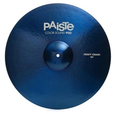 Paiste 19 inch Color Sound 900 Blue Heavy Crash Cymbal