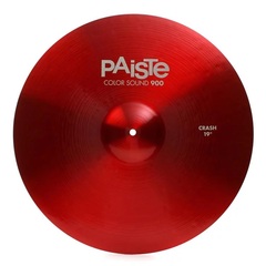 Paiste 19 inch Color Sound 900 Red Crash Cymbal