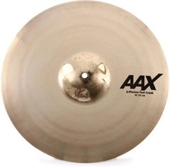Sabian 16 inch AAX X-Plosion Fast Crash Cymbal - Brilliant Finish
