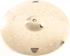Sabian 16 inch AAX Aero Crash Cymbal - Brilliant Finish