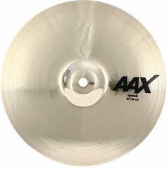 Sabian 10-inch AAX Splash Cymbal - Brilliant Finish