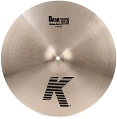 Zildjian 17 inch K Zildjian Dark Medium Thin Crash Cymbal
